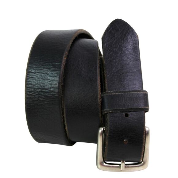 Wolverine BLACK GENUINE LEATHER 1 1/2"Wd CASUAL DRESS MEN'S BELT Sz 38/95 (78t - Picture 1 of 15